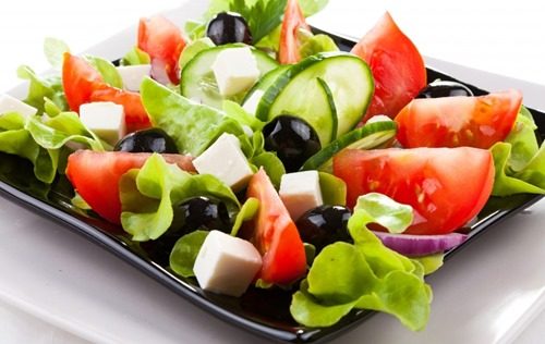 Греческий салат фото