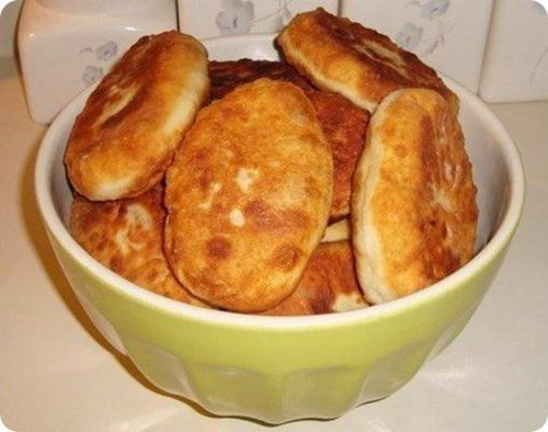 Картофельные пирожки с капустой фото