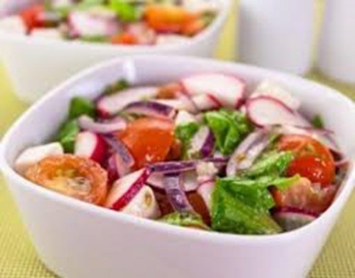 Летний салат по-испански фото