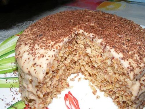 Ореховый торт фото