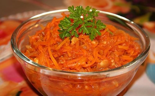 Морковь «по-корейски» фото